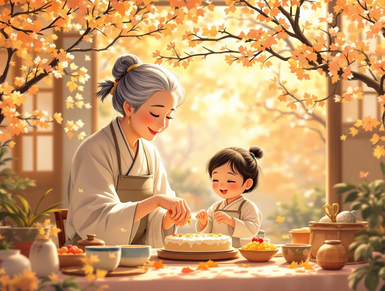 漫剧 外婆的桂花糕 漫剧 - 外婆的桂花糕